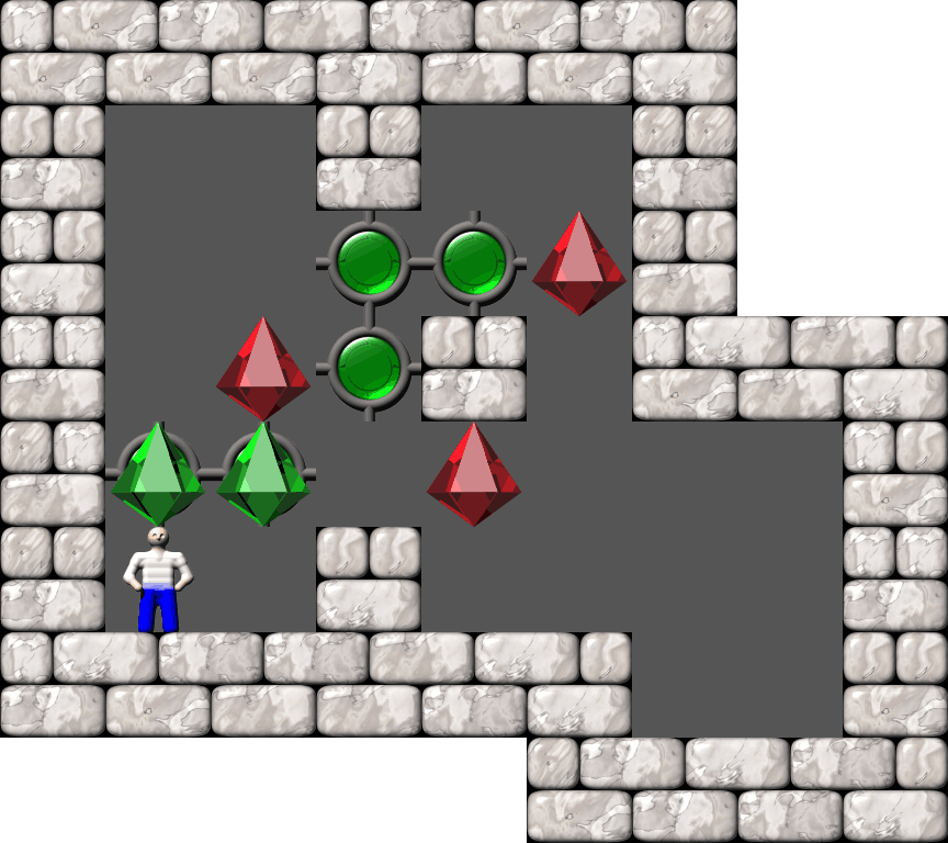 Sokoban Serg Belyaev 3 level 85